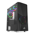 Imagem da oferta Gabinete Gamer Montech FIGHTER 500 Mid Tower Black ATX 4 Fans Vidro Temperado