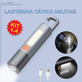 Imagem da oferta Lanterna Tática Led Recarregável Com Gancho e Zoom 1000LM Luminária com USB Luz Lateral