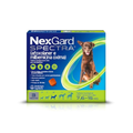 Imagem da oferta NexGard SPECTRA Antipulgas e Vermífugo para Cães 7,6 a 15kg - 3 tabletes
