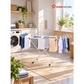 Imagem da oferta Varal De Roupa de Chão Slim Reforçado Com Abas Dobrável Retrátil StarHouse