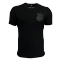 Imagem da oferta Camisa Casual Corinthians Algodão Preta Licenciada