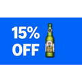 Imagem da oferta Tim-tim com desconto: 15% OFF em bebidas alcoólicas na Amazon!