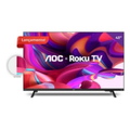 Imagem da oferta Smart Tv 43 Full Hd Com Roku Tv 43s513578g Aoc Bivolt