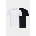 Imagem da oferta Kit Aramis 2 Camisetas Comfort+ Preto E New Basic Branco Preto M