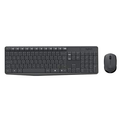 Imagem da oferta Combo Teclado e Mouse sem fio Logitech MK235 com Conexão USB Pilhas Inclusas e Layout ABNT2