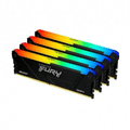 Imagem da oferta Memória RAM Kingston Fury Beast RGB 128GB (4x32GB) 3200MHz DDR4 CL16 Preto - KF432C16BB2AK4/128