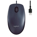 Imagem da oferta Mouse Com Fio Usb Logitech M90 Com Design Ambidestro E Facilidade Plug And Play 910