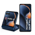 Imagem da oferta Smartphone Motorola Razr 60-256GB 24GB (12GB RAM+12GB Ram Boost) Tela dobrável 6,9" pOLED e externa 3,6 Moto AI came