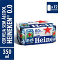 Imagem da oferta Cerveja 0.0% De Álcool Pacote 12 Latas 350ml Heineken