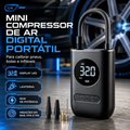 Imagem da oferta Bomba De Ar De Mão Pneu Car Air Pump Sem Fio 150 Psi Luz De Emergência Led Com Bateria Recarregável De 4000 Mah Verun