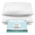 Imagem da oferta Kit 2 Travesseiros M Casa Fibra Antialergic Regulagem Altura 70x50