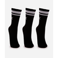 Imagem da oferta Kit de 3 meias masculinas cano longo puma preta