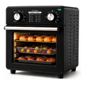 Imagem da oferta Fritadeira Elétrica Forno Oven 10l Preto 110v Air Fryer Preto 127v