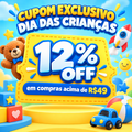 Imagem da oferta APROVEITE: 12% OFF em compras acima de R$49 no Mercado Livre (limitado a 30)