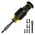 Imagem da oferta Kit Chave de Fenda KLEIN TOOLS Multi-Bits 8 em 1 Ajustável - Chave Multifuncional para Parafusadeira