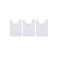 Imagem da oferta Kit Com 3 Regatas Masculinas Básicas Slim - Branco
