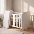 Imagem da oferta Berço Mini Cama 3 em 1 Moderno Infantil Design Com Colchão e Grade De Proteção Funcional Luxo