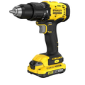 Imagem da oferta STANLEY Parafusadeira e Furadeira Impacto 13mm 20V SCD712D1K 1 Bateria 1 Carregador e Maleta