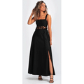 Imagem da oferta Vestido em Viscolinho Preto - Farm