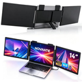 Imagem da oferta NOVANTE Monitor Portátil para Notebook Monitor Duplo 14" Polegadas USB-C FHD 1080P IPS Tela Portátil para Notebook