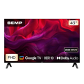 Imagem da oferta Smart TV Semp 43 Polegadas LED Full HD S42 WiFi Bluetooth Google TV 2 HDMI HDR10 Dolby Audio 43S42
