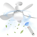 Imagem da oferta Ventilador Teto LED 3 Cores 12w Controle Bivolt