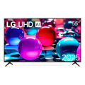 Imagem da oferta Smart TV LG UHD AI UA75 55 polegadas HDR10 Pro Processador 7 AI Ger 8 webOS 25