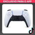 Imagem da oferta CONTROLE SEM FIO PS5 DUALSENSE BRANCO
