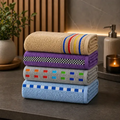 Imagem da oferta Kit 4 Toalhas de Banho Felpuda Grande 1,40m x 70cm