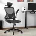 Imagem da oferta Cadeira De Escritório Ergonômica Com Estofado De Mesh (cabide)