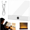 Imagem da oferta Luz De Leitura LED Recarregável USB Transparente-Design De Painel Fino Coloca Páginas Planas Com 3 Temperaturas De Cor