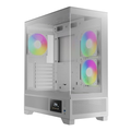Imagem da oferta Gabinete Mid Tower Gamdias Atlas M1 ATX Vidro Temperado 3 Fans ARGB Branco Atlas M1 WH