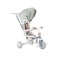 Imagem da oferta Triciclo Infantil Multifuncional E-lite Trike 5 em 1 Off White e Azul - Premium Baby