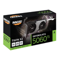 Imagem da oferta Placa de Video Geforce Nvidia Inno3d Rtx 5060 Ti 8GB Twin X2 Gddr7 N506t2-08D7-193075N