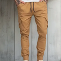 Imagem da oferta Calça Jogger Cargo Com Punho Sarja