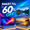Imagem da oferta Até 60% OFF em Smart TVs: escolha a sua e economize!