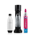 Imagem da oferta Máquina De Água Com Gás Gaia Preta Sodastream Com Cilindro