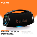 Imagem da oferta Caixa de Som Bluetooth Basike Boombox 200W 18000mAh IPX6 à prova d'água RGB TWS Graves Potentes