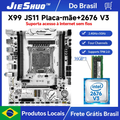 Imagem da oferta Kit X99 JIESHUO JS11 ARGB + Xeon 2676 V3 + 16GB DDR3