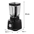 Imagem da oferta Liquidificador Philco 1500W 3,1L 12 Velocidades com 6 Lâminas PLQ15A