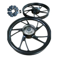 Imagem da oferta Rodas Cg Titan 150 04-13 Cg Start160 Pé Galinha Preto Tambor