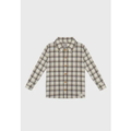 Imagem da oferta Camisa Infantil Coloritta Xadrez Bege