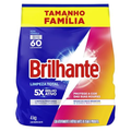 Imagem da oferta Brilhante Lava-Roupas Em Pó Roupas Brancas e Coloridas Limpeza Total 4KG