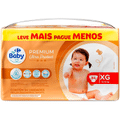 Imagem da oferta 2 Pacotes Fralda Carrefour My Baby Premium XG - 84 Unidades Cada