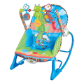 Imagem da oferta Cadeirinha Descanso Bebe Musical Maxi Baby Até 18kgs Azul