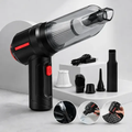 Imagem da oferta Mini Aspirador De Pó Portátil Recarregável Soprador Usb Automotivo 3em1 Sem Fio Premium Vácuo Limpeza Carro Multifun