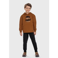 Imagem da oferta Conjunto Infantil Elian Estampa Capuz Marrom