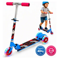 Imagem da oferta Patinete Infantil 3 Rodas Dobrável Com Rodas De Led Azul ou Rosa