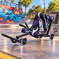 Imagem da oferta Carrinho Infantil Drift LED Preto Ajustável Até 60 kg Unitoys