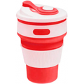 Imagem da oferta Copo Retrátil Silicone Eco-friendly - Vermelho 350ML